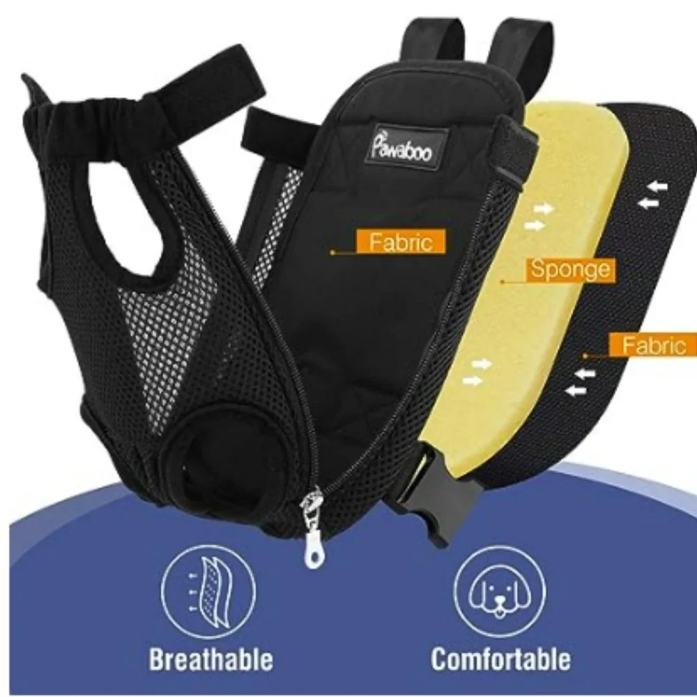 Pet Carrier Backpack, Adjustable Pet Front Cat Dog Carrier Backpack